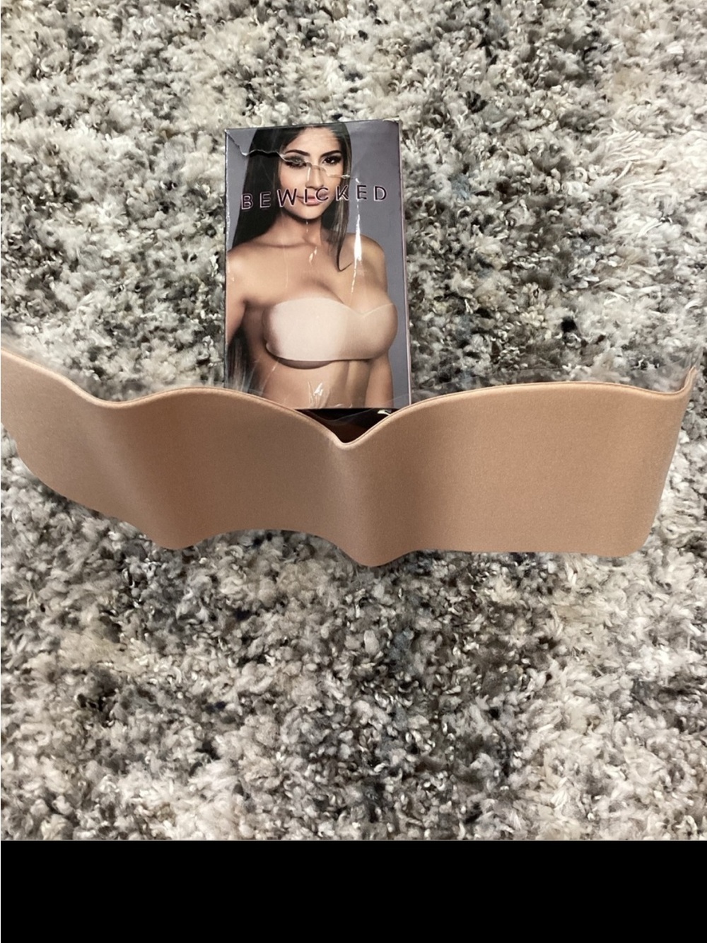 Nude Strapless Adhesive Bandeau Bra